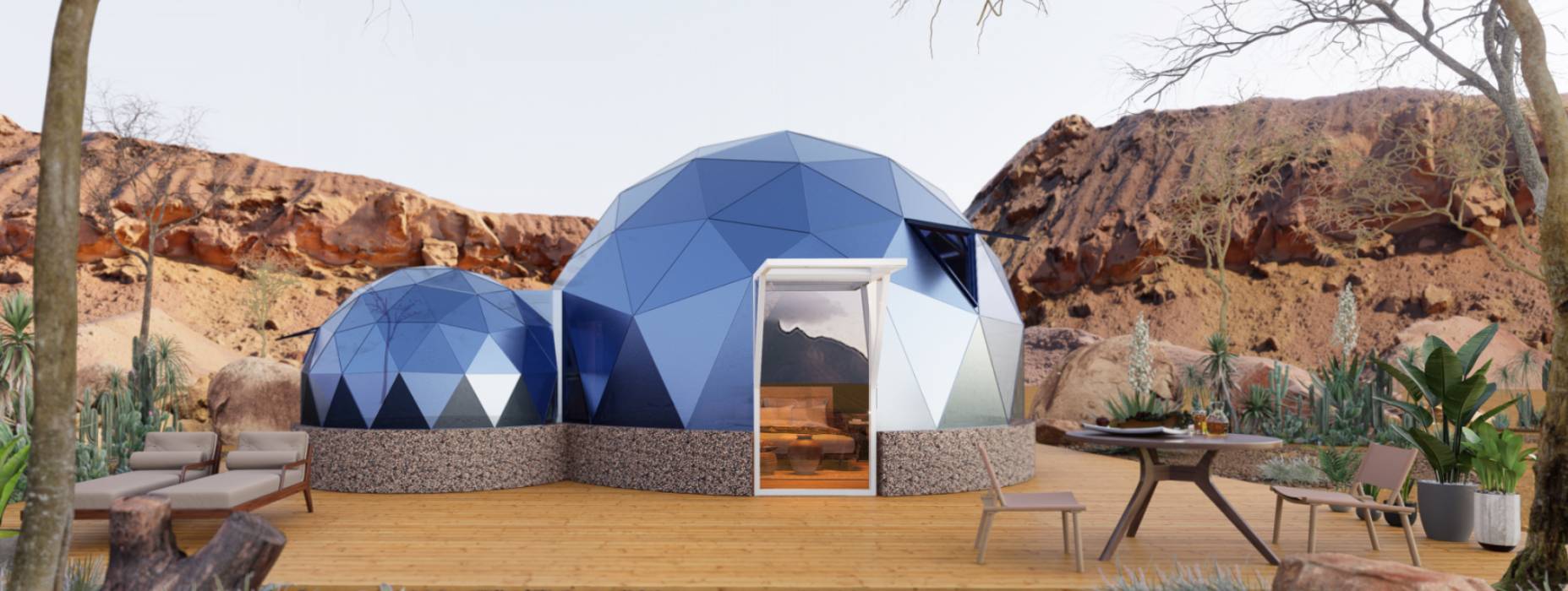 牟定县球形智能光伏玻璃星空房